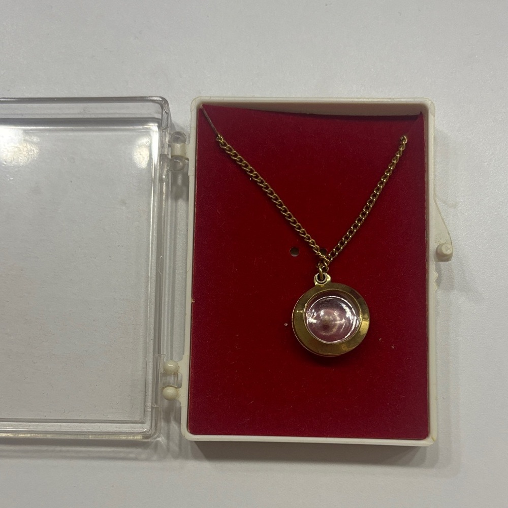 VINTAGE Mustard Seed Necklace